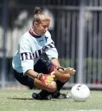 Julie Peterson tied a school record with her third straight shutout in Friday's 2-0 win over Vanderbilt