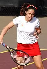 Luana Magnani collected a 6-0, 6-3 win over UCLA's Jackie Carleton en route to USC's 4-3 win on Friday.