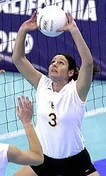 Setter Toni Anderson has guided the team to a 9-0 start in conference play and two-game lead for conference title.