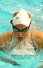 Sophomore Joy Galloway helped USC's 200m free relay post a key victory against Texas.