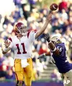 Matt Leinart was named Pac-10 Offensive Player of the Week for his performance at Washington.