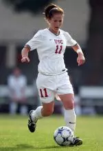 Midfielder Ashley Casas has been a key player for the Women of Troy this season