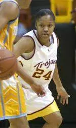 Tiffany Hicks will help lead USC against New Mexico on Friday.