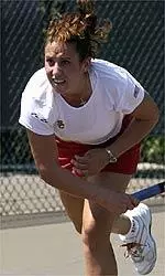 Luana Magnani faced second-seeded Agata Cioroch in the opener of the national tournament.