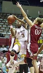 Rometra Craig led the way for the Women of Troy with 17 points (File Photo).