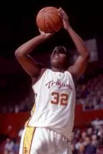 Ebony Hoffman scored 25 points and collected 12 rebounds, Sunday.