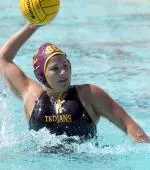 Eszter Gyori scored three goals in Saturday's 11-7 win at San Diego State