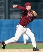 Jon Brewster extended his hitting streak to eight games in Tuesday's 4-1 loss against Pepperdine