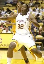 Ebony Hoffman led the Women of Troy with 16 points against Cal.