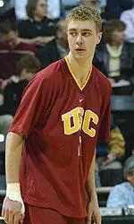 Phil Small had 11 kills for the Trojans in Saturday night's setback.