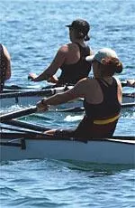 Novice Fours win 2003 Pacific Coast Rowing Championship.