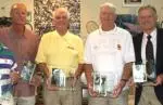Van't Hof, McKinley, Leach and Bond at induction ceremony.