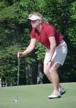 All-American Mikaela Parmlid is tied for the overall lead with one round to go at the NCAA Championships