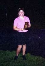 The 2003 Honda Award winner for golf--Mikaela Parmlid