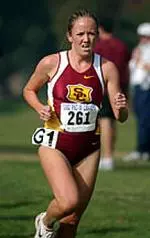 Brooke Thomas took third at the SDSU Invitational