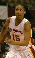 Markisha Lea scored eight points in the final three minutes to top USC's 30-point victory.