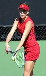 Sophomore Carine Vermeulen enters 2004 ranked 70th in singles and 42nd in doubles.