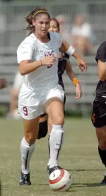 Tina Sutorius' first half goal Friday was disallowed in a late offsides goal. Arizona defeated USC, 3-0, in Pac-10 action.