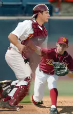 Let the smack talking begin! Jeff Clement leads his squad into battle against Ian Kennedy and his team in the 2004 Cardinal and Gray Series starting on Thursday.