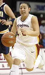 Jamie Hagiya's jumper gave USC a 71-70 win over TCU.