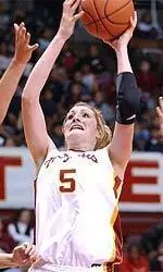 Meghan Gnekow sparked a 33-8 USC run with a three-pointer off the bench.