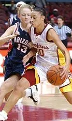 It was a perfect afternoon for Jessica Cheeks as she led USC to an upset-victory over Arizona.
