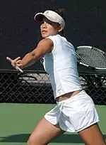Bernadette Bayani defeated Cal's Monica Wiesener at No. 5 singles.
