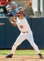 Blake Sharpe hit three doubles in Tuesday's 7-4 loss at Pepperdine