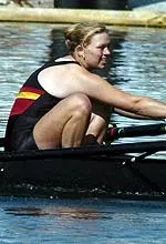 USC's Varisty Eight boat endures a disappointing finish at the 2004 NCAA Championships.