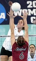 April Ross has been named one of five finalists for the 2003-04 Honda-Broderick Award.
