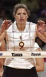 A dominant performance by senior Emily Adams was not enough to lift the Women of Troy over Illinois.