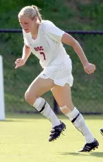 Sophomore Tracy Lansing scored the lone goal in Sunday's 2-1 loss at No. 15 Tennessee