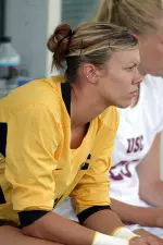 Redshirt freshman goalie Veronica Simonton recorded her first collegiate shutout in Sunday's 2-0 win at San Diego