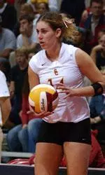Former Trojan April Ross had 11 kills, but that wasn't enough for the alumni squad as the 2004 USC women's volleyball team won in 4 games.