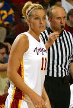 Freshman Brynn Cameron, who leads the team in scoring, is enjoying the season both on and off the court.