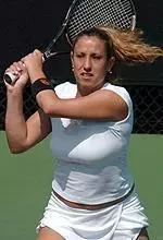 Senior Luana Magnani (pictured) and Amanda Fink reached the ITA quarterfinals in doubles play.