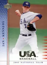 USC All-American Ian Kennedy is featured in the 2005 USA Baseball National Team set