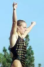 Blythe Hartley won her second title of the 2005 Pac-10 Championships.