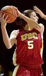 Rebounding leader Meghan Gnekow and the Women of Troy prepare to face ASU and Arizona.
