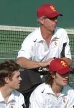 Coach Peter Smith will lead his USC men's tennis team against No. 2 UCLA at home this Friday.