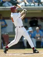 Blake Sharpe hit a two-run homer in Tuesday's 5-3 loss against Loyola Marymount