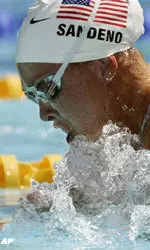 Former Trojan great Kaitlin Sandeno at the 2005 U.S. World Championship Trials.