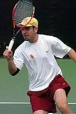Daniel Langre finished his USC men's tennis career in 2004.