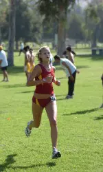Junior Kristen Berglas is expected to be one of the Women of Troy's top runners in 2005