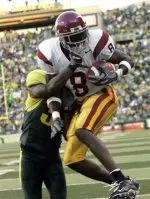 Dwayne Jarrett and the top-ranked USC Trojans visit No. 14 Arizona State this Saturday.