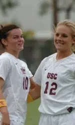 Freshmen Stacey Strong and Amy Rodriguez both did their parts for the USC offense against LMU.