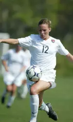 Forward Amy Rodriguez will be suited up in red, white and blue alongside USC teammates Meagan Holmes and Stacey Strong this weekend.