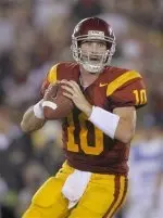 John David Booty and the Trojans host Notre Dame this Saturday.