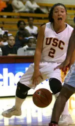 Jamie Hagiya dished out a game-high five assists in USC's win over Notre Dame.