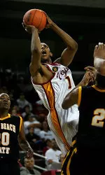 Nick Young had 22 points to lead USC. (AP photo)